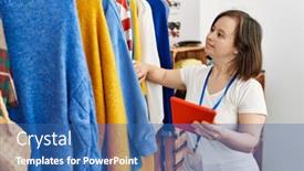  Presentation with clothes shop - 