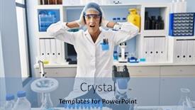  Presentation with woman hands open - 