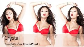  Presentation with sex women anemal - Cool new theme with brunette women in red bra backdrop and a lemonade colored foreground