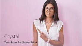  Presentation with forefinger - 