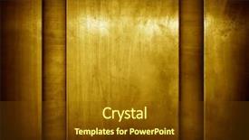  Presentation with brushed metal - Cool new slide set with brushed metal - golden plate backdrop and a tawny brown colored foreground