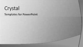  Presentation with brushed metal - PPT theme enhanced with abstract gradient grey background - brushed metal plate background and a light gray colored foreground
