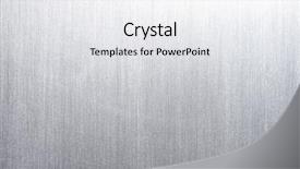  Presentation with brushed metal - Cool new presentation theme with brushed metal plate backdrop and a white colored foreground