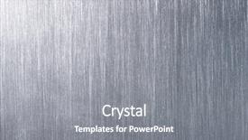  Presentation with brushed metal - PPT theme enhanced with brushed metal plate background and a gray colored foreground