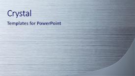  Presentation with brushed metal - Slides having brushed metal texture background and a lemonade colored foreground