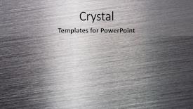  Presentation with brushed metal - Amazing theme having brushed metal with strong highlight backdrop and a light gray colored foreground