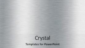 Presentation with brushed metal - PPT layouts enhanced with brushed silver metallic background background and a light gray colored foreground