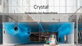  Presentation with over population - Colorful slide set enhanced with brussels city with a population backdrop and a white colored foreground