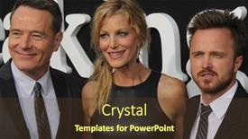  Presentation with paul - PPT theme with bryan-cranston-anna-gunn background and a  colored foreground