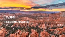  Presentation with utah - PPT layouts enhanced with bryce canyon national park utah background and a violet colored foreground