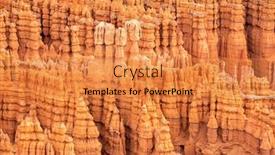  Presentation with panorama from bryce canyon national - Theme having bryce-canyon-national-park-utah background and a gold colored foreground