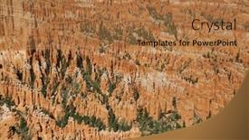  Presentation with utah - Presentation design featuring bryce-canyon-national-park background and a coral colored foreground