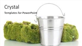  Presentation with fresh water splash green apple isolated white - Audience pleasing PPT layouts consisting of rusty yellow metal surface texture background close up backdrop and a yellow colored foreground