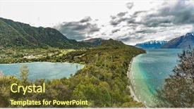  Presentation with queenstown - Beautiful slide set featuring btob - lookout point at bob s backdrop and a tawny brown colored foreground