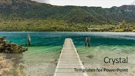  Presentation with queenstown - Presentation theme featuring btob - lookout point at bob s background and a mint green colored foreground