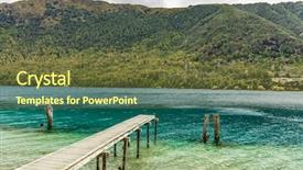  Presentation with queenstown - Amazing PPT theme having btob - lookout point at bob s backdrop and a tawny brown colored foreground