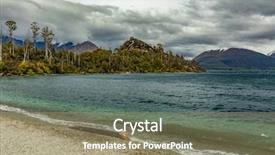  Presentation with new zealand - Colorful slide set enhanced with btob - lookout point at bob s backdrop and a coral colored foreground