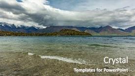  Presentation with queenstown - Slide deck having btob - lookout point at bob s background and a violet colored foreground