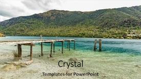  Presentation with queenstown - Amazing slide set having btob - lookout point at bob s backdrop and a mint green colored foreground