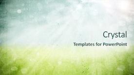  Presentation with spring - Colorful theme enhanced with bubble light colour - vintage spring background backdrop and a sky blue colored foreground