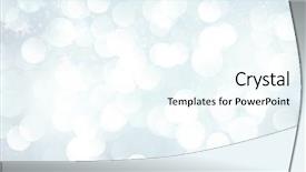  Presentation with blurred bokeh - Beautiful presentation featuring bubble light colour - winter blurred bokeh background backdrop and a cool aqua colored foreground