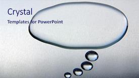  Presentation with dc comics - Colorful presentation enhanced with bubble made out of water backdrop and a sky blue colored foreground