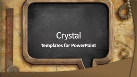  Presentation with nautical - Presentation theme enhanced with bubble map - adventure concept nautical blackboard background background and a dark gray colored foreground