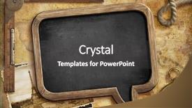  Presentation with nautical - Presentation theme consisting of bubble map - adventure retro concept nautical vintage background and a dark gray colored foreground