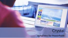  Presentation with video - Beautiful PPT layouts featuring bubble map - illustration of various video backdrop and a light blue colored foreground