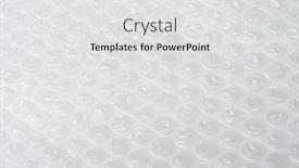  Presentation with plastic packaging - Cool new presentation with bubble-wrap-plastic-packaging-material backdrop and a light gray colored foreground