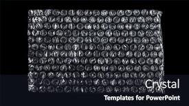  Presentation with bubble - Theme having bubble-wrap-texture-isolated background and a wine colored foreground