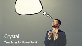  Presentation with counting - Slides consisting of bubbles smileys - smiley businessman counting money background and a  colored foreground