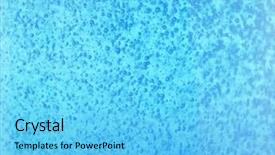  Presentation with diary aesthetic blue - Colorful slide deck enhanced with buble - blue foam bubbles background backdrop and a light blue colored foreground