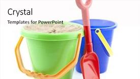  Presentation with spa white orchids black - Amazing presentation theme having bucket and spade close up backdrop and a white colored foreground