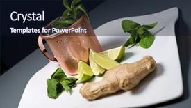  Presentation with mule - Colorful PPT layouts enhanced with bucks party - moscow mule also known backdrop and a wine colored foreground