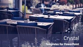  Presentation with budapest - Slides with budapest-cafe-tables-autumn-mood background and a  colored foreground