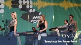  Presentation with music band - 