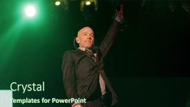  Presentation with buck - Beautiful presentation theme featuring budapest-hungary-aug-16-american backdrop and a forest green colored foreground