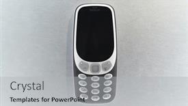  Presentation with mobile nokia - Audience pleasing slide deck consisting of budapest-hungary-circa-2020-nokia backdrop and a  colored foreground