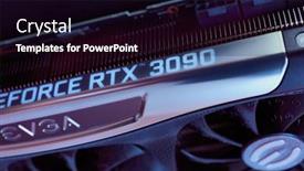  Presentation with hardware - Amazing slide deck having budapest-hungary-circa-2020-nvidia backdrop and a black colored foreground