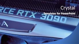  Presentation with hardware - Audience pleasing slides consisting of budapest-hungary-circa-2020-nvidia backdrop and a wine colored foreground