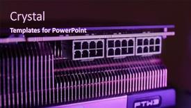  Presentation with hardware - Slide deck featuring budapest-hungary-circa-2020-nvidia background and a wine colored foreground