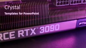  Presentation with hardware - Presentation theme with budapest-hungary-circa-2020-nvidia background and a wine colored foreground