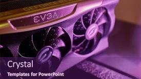  Presentation with capable - PPT theme consisting of budapest-hungary-circa-2020-nvidia background and a violet colored foreground