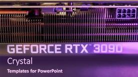  Presentation with computer hardware - PPT layouts with budapest-hungary-circa-2020-nvidia background and a violet colored foreground