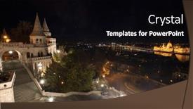  Presentation with hungary - Slides featuring budapest-hungary-fisherman-bastion background and a black colored foreground