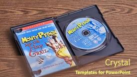  Presentation with comedy - Colorful presentation theme enhanced with budapest-hungary-june-01-2017 backdrop and a violet colored foreground