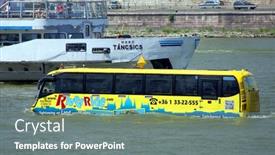  Presentation with water river - Amazing slide deck having budapest-hungary-september-30-2019 backdrop and a gray colored foreground