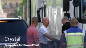  Presentation with good friday - Presentation theme with budapest-may-11-sporting background and a ocean colored foreground