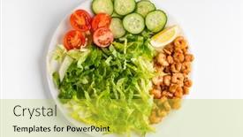  Presentation with shrimps - Audience pleasing PPT layouts consisting of buddha-bowl-with-shrimps backdrop and a yellow colored foreground